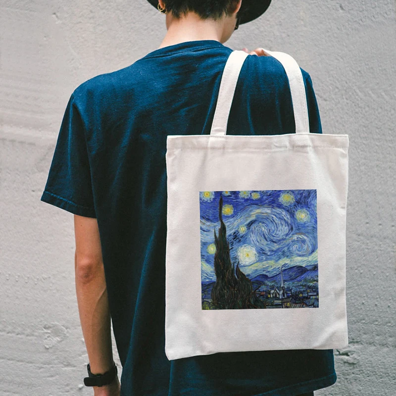 

Сумка-тоут Van Gogh Женская холщовая, 2021