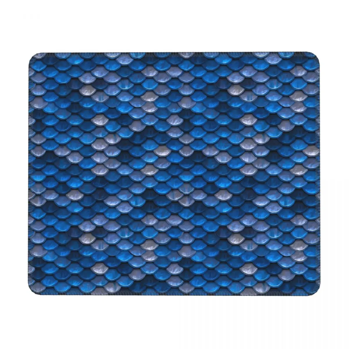 

Оригинальный резиновый коврик для мыши mermслуды с горизонтальным зеркальным рисунком животных, Нескользящие простые офисные коврики для мыши