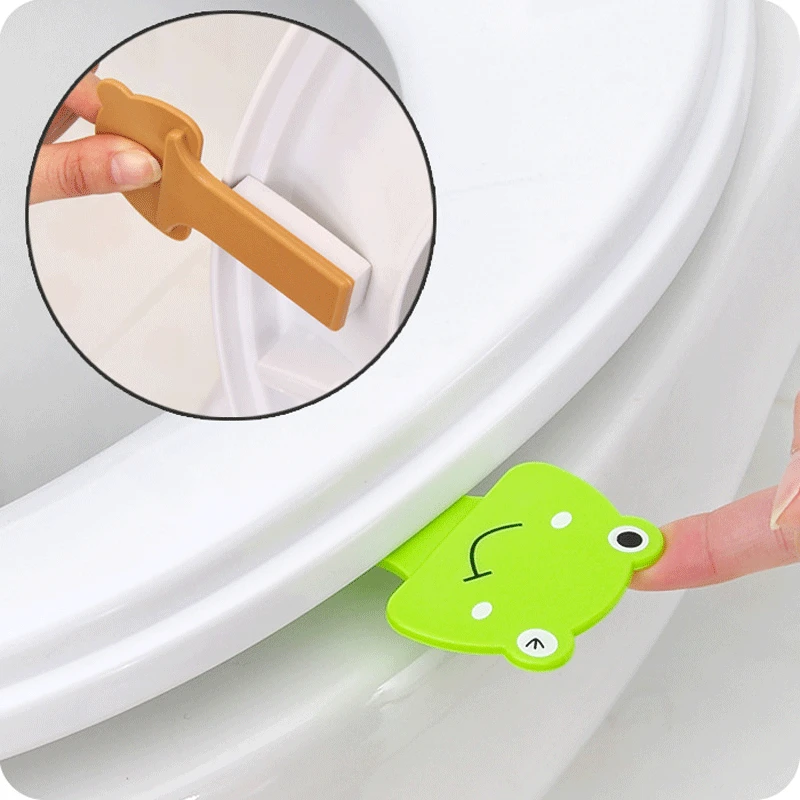

1PC Portable Toilet Seat Lifter Anti-dirty Toilet Cover Handle WC Accessories Toilet Lifting Device Home Bathroom Products
