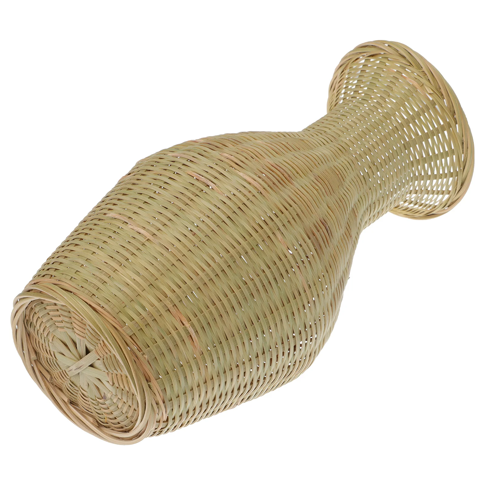 

Bamboo Vase Dried Flower Container Decorative Woven Flowerpot Creative Basket Pastoral Style Arrangement Baskets Plants Indoor