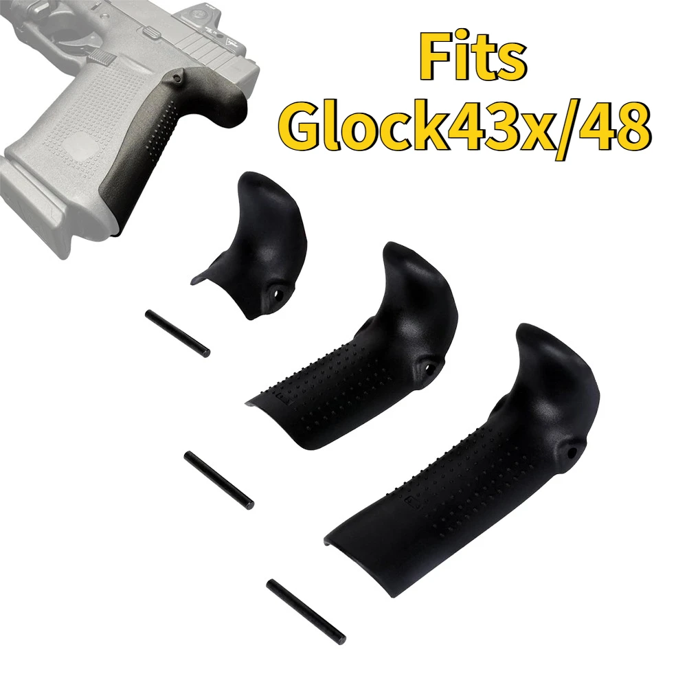Фото НОВЫЙ Набор из 3 адаптеров для крепления на прикладную планку Beavertail для Glock 43x/48, прочный нейлоновый захват, включает в себя установочный штифт из нержавеющей стали №1