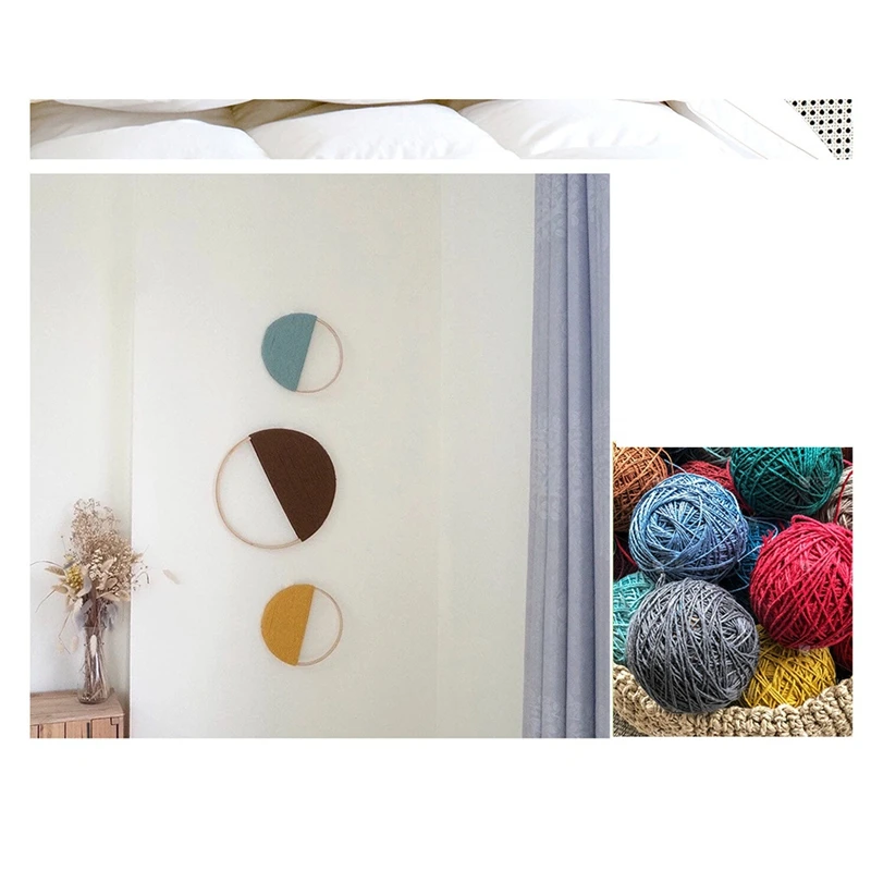 Богемный гобелен висящий на стене Декор стен в стиле современного фермерского