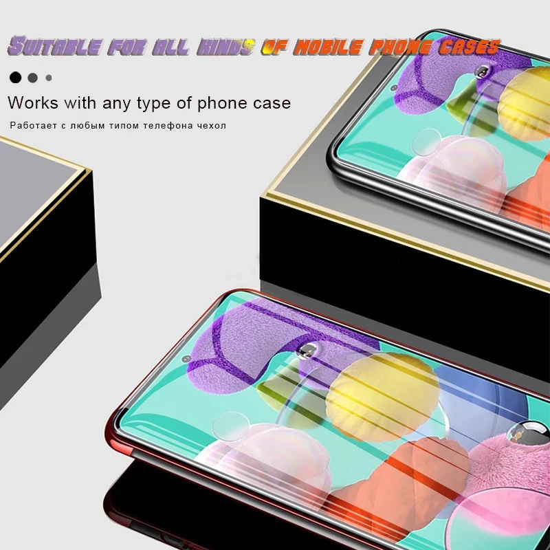 for samsung galaxy a53 a73 a52s a23 screen protector a52 a72 a50 m12 a40 m21 a21s a03s a13 a02s a50s a41 m31 m32 5g not glass free global shipping