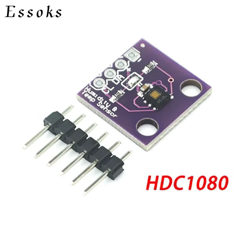 HDC1080 Si7021 SHT20 HTU21D модуль с низкой мощностью, цифровой датчик влажности с высокой точностью и датчиком температуры