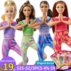 Оригинальные Барби Марка American Girl Куклы 6 Стиль Йоги Gymnas суставов Движения Игрушки Для Детей Девушки Подарок На день рождения куклы игрушки барби оригинальный