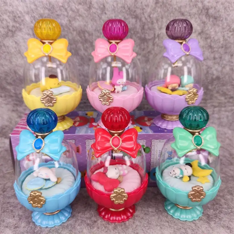 

Sleep Version Hello Kitty Figure Decor Doll Desktop Ornaments Girl Model Toy Student Dormitory Kawaii Accessories Gir Cutegift