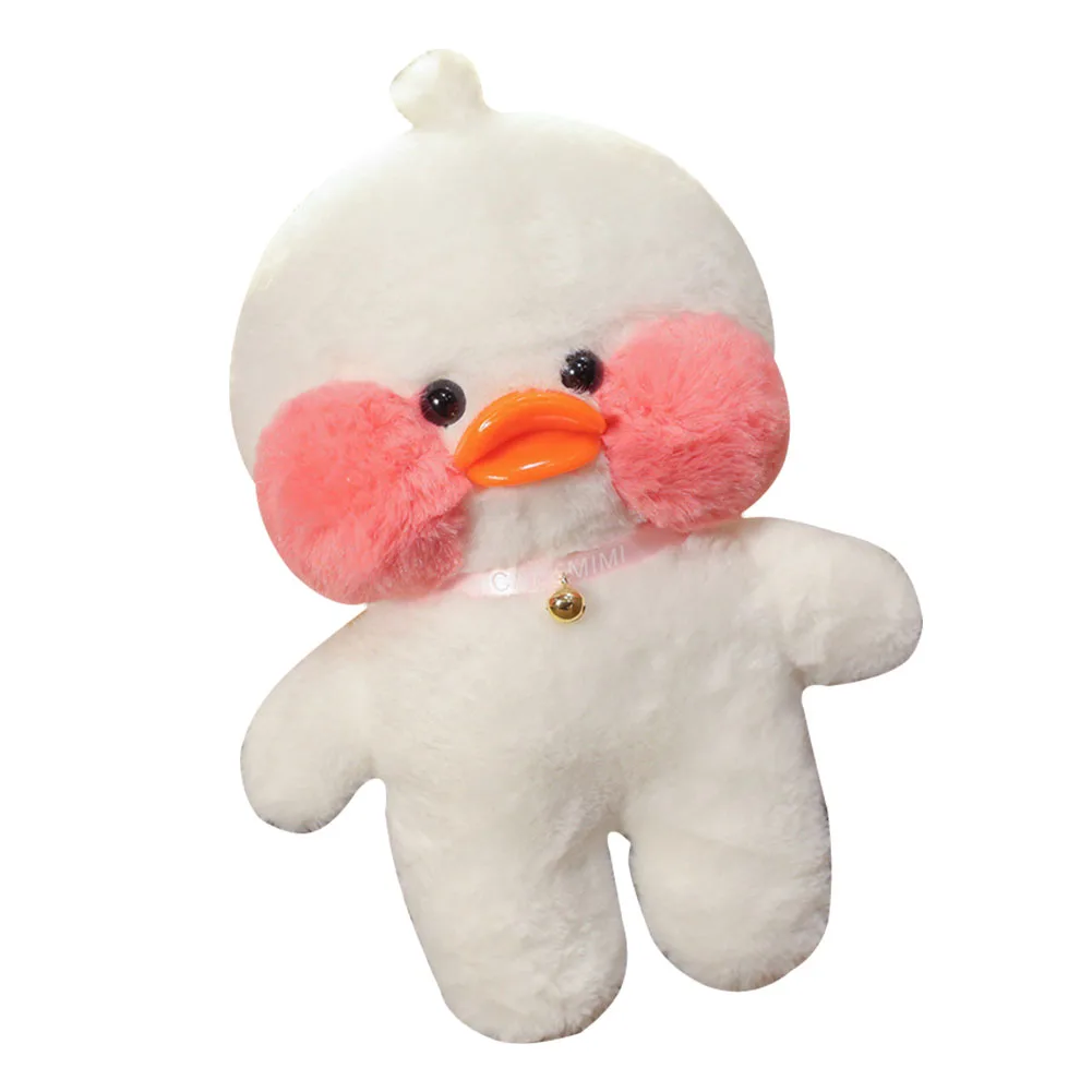 

30cm Cute Duck Plush Toy with Clothing Dress Stuffed Soft Cartoon Kawaii Duck Animal Doll Decoration Accessories for Kids