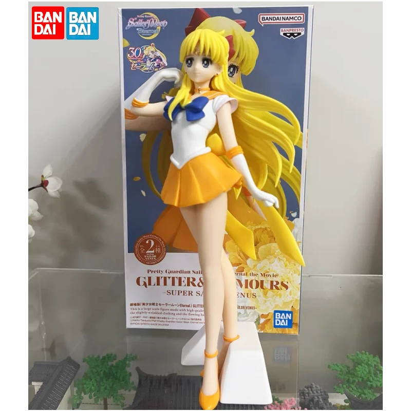 

Sailor Moon Eternal Figure Gliter&Glamours Anime Super Sailor Venus Pvc Action Figure Gift Collection Decoration For Kids Toys