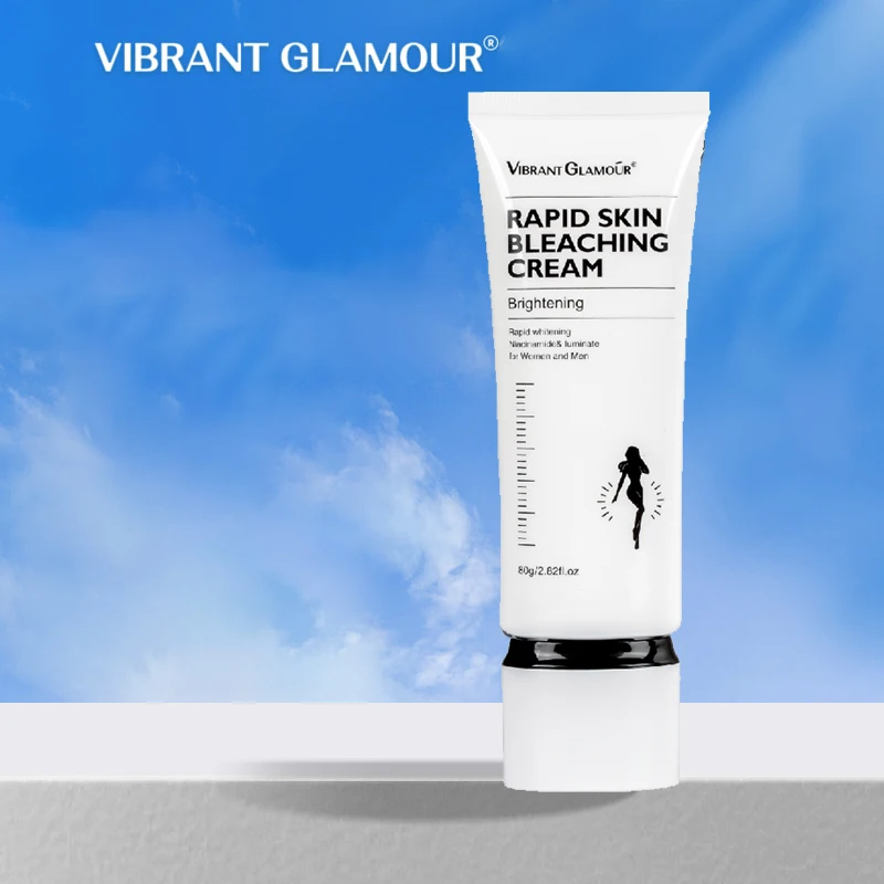 

VIBRANT GLAMOUR Facial Body Skin Bleaching Cream Quick Whitening Skin Moisturizing Concealer Suitable For Dark Skin 80G