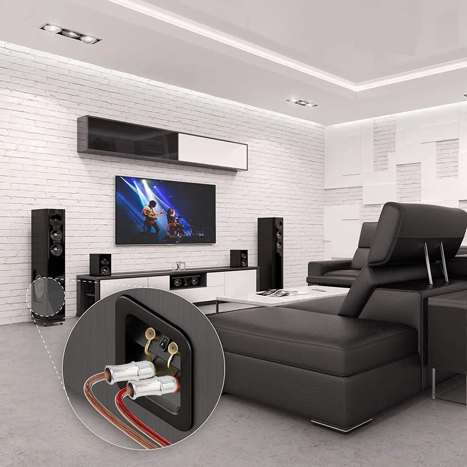 BA1451 Preffair 4 шт. 24-каратный позолоченный разъем типа банан