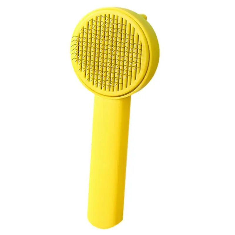 

Cat Grooming Brush Portable Deshedding Tool Removes Knots And Tangled Hair Ladybug Pet Grooming Rake And Brushes For Small