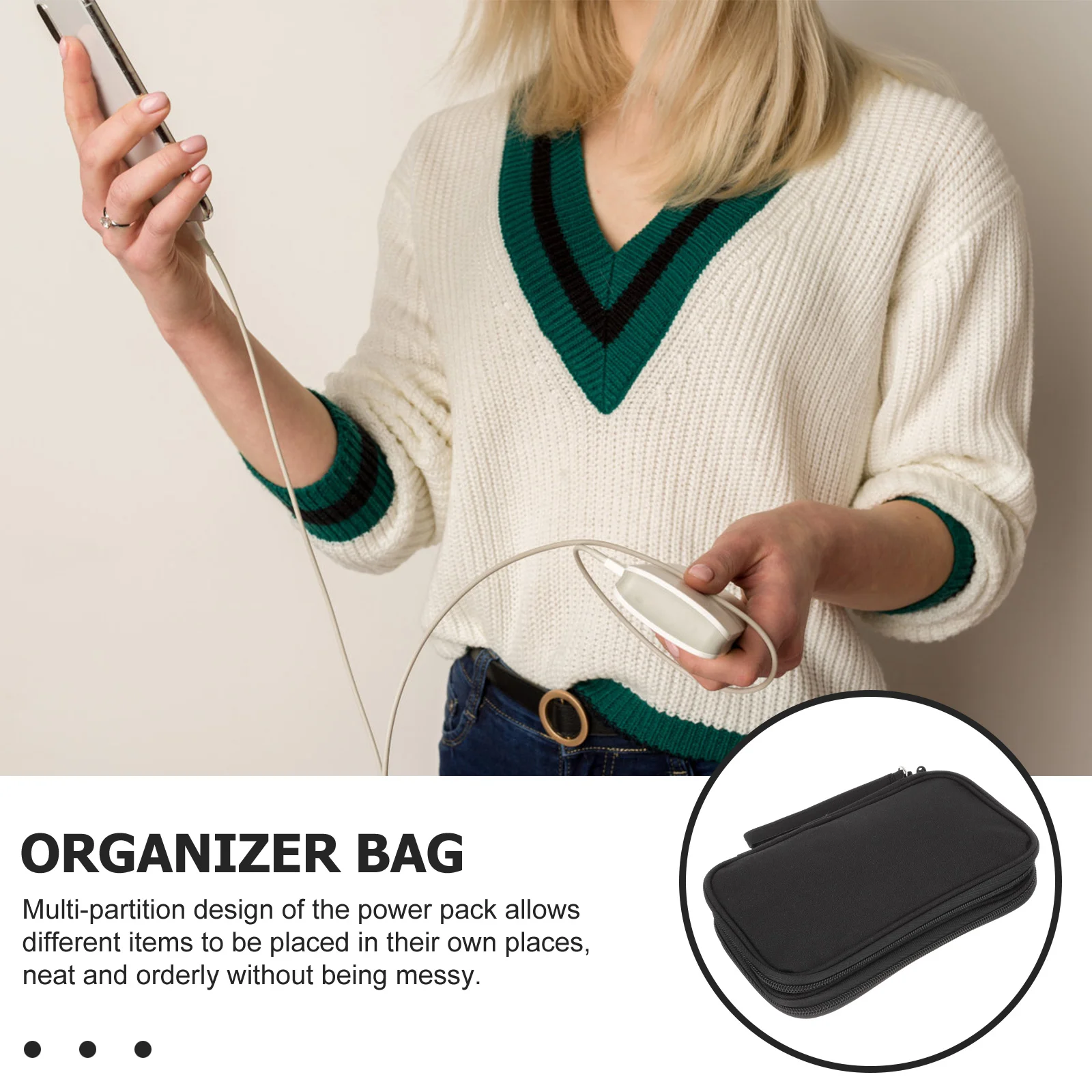 

Cable Organizer Bag Travel Pouch Storage Electronic Usb Case Data Earphone Digital Portable Electronicsfyy Accessories Cord Line
