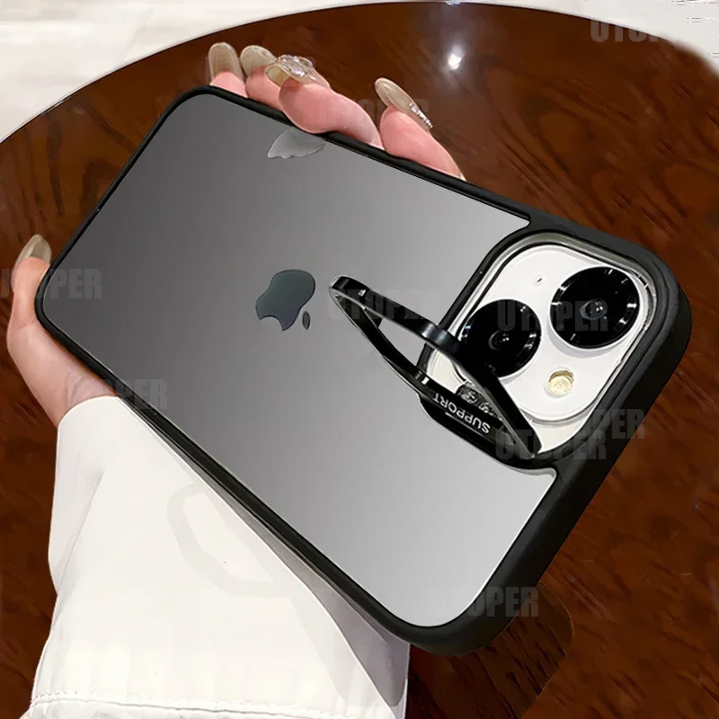 Прозрачный акриловый чехол для IPhone 16 15 14 13 12 11 Pro Max Plus