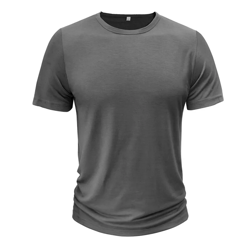 

Brand Gym Clothing Fitness T Shirt Men Fashion Hip Hop Summer Short Sleeve T-shirt Bodybuilding Muscle Tshirt Man Tee Tops Sport