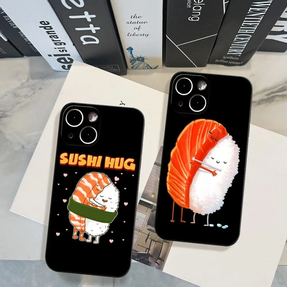 Фото Противоударный прозрачный чехол Sushi Hug HD для iPhone 17 Air, 16, 15, 14 Plus, 13, 12, 11 Pro Max, 16e №2