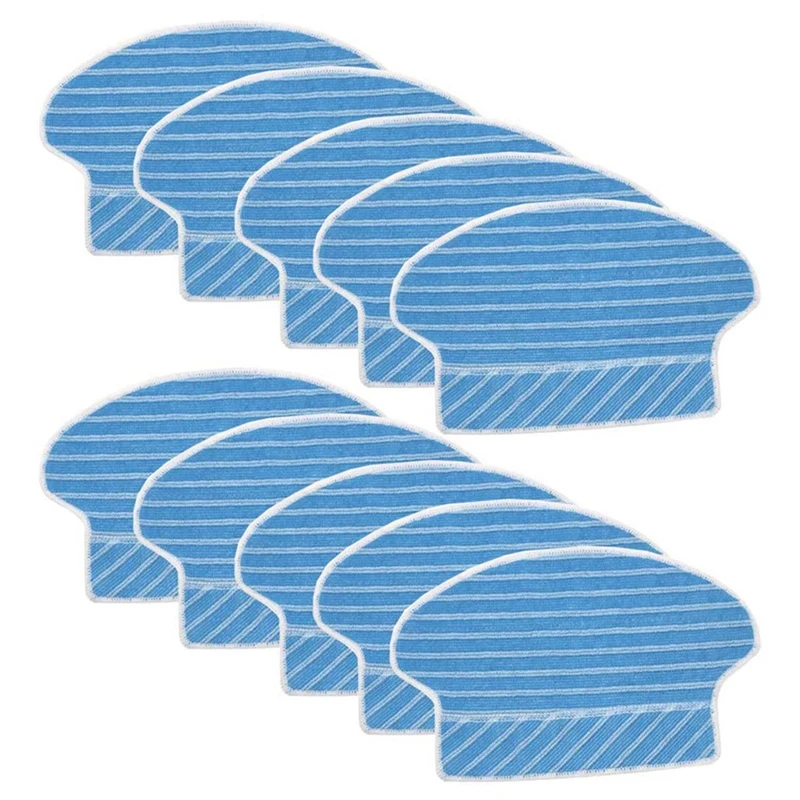 

Vacuum Cleaner Accessories 10 Pcs Mop Cloth Pads For Proscenic 780T 790T Sweeping Robot
