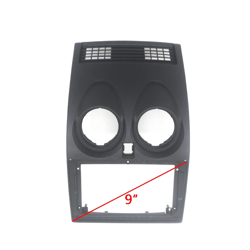 Автомобильная рама для NISSAN Qashqai 2006-2013 9 дюймов 2 Din