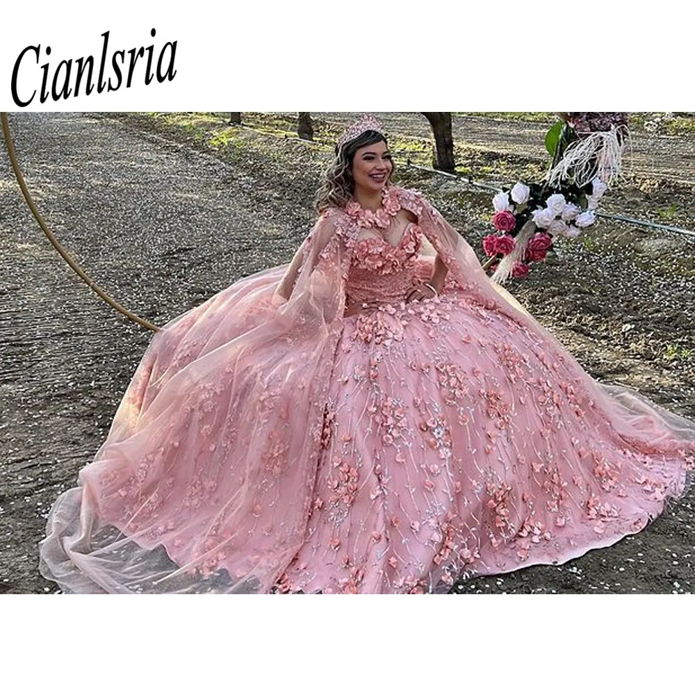 Роскошное бальное платье принцессы платья для Quinceanera 2022 Милые 15 праздничные
