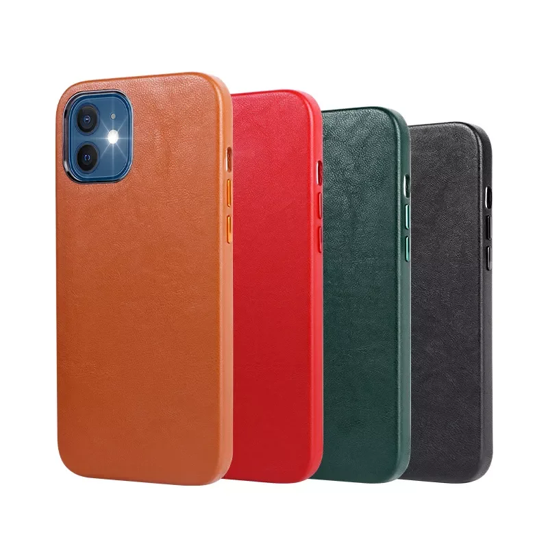 

For iPhone 13 Pro Max Case PU Leather Protection Case For iPhone 12 Pro Max 12 Mini Anti-drop Anti-skid Anti-fingerprint Cover