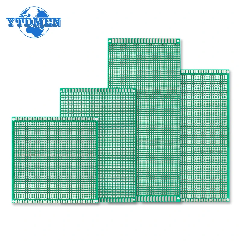 

10x10 10x15 10x22 12x18cm Single Side Prototype PCB Universal Printed Circuit Board Fiberglass Plate 10*10 10*15 10*22 12*18cm