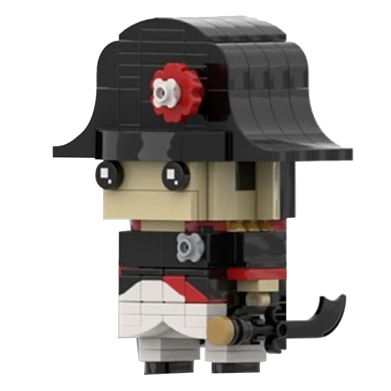 Фигурки-конструкторы: исторические фигурки Наполеона кирпичной головы памятные