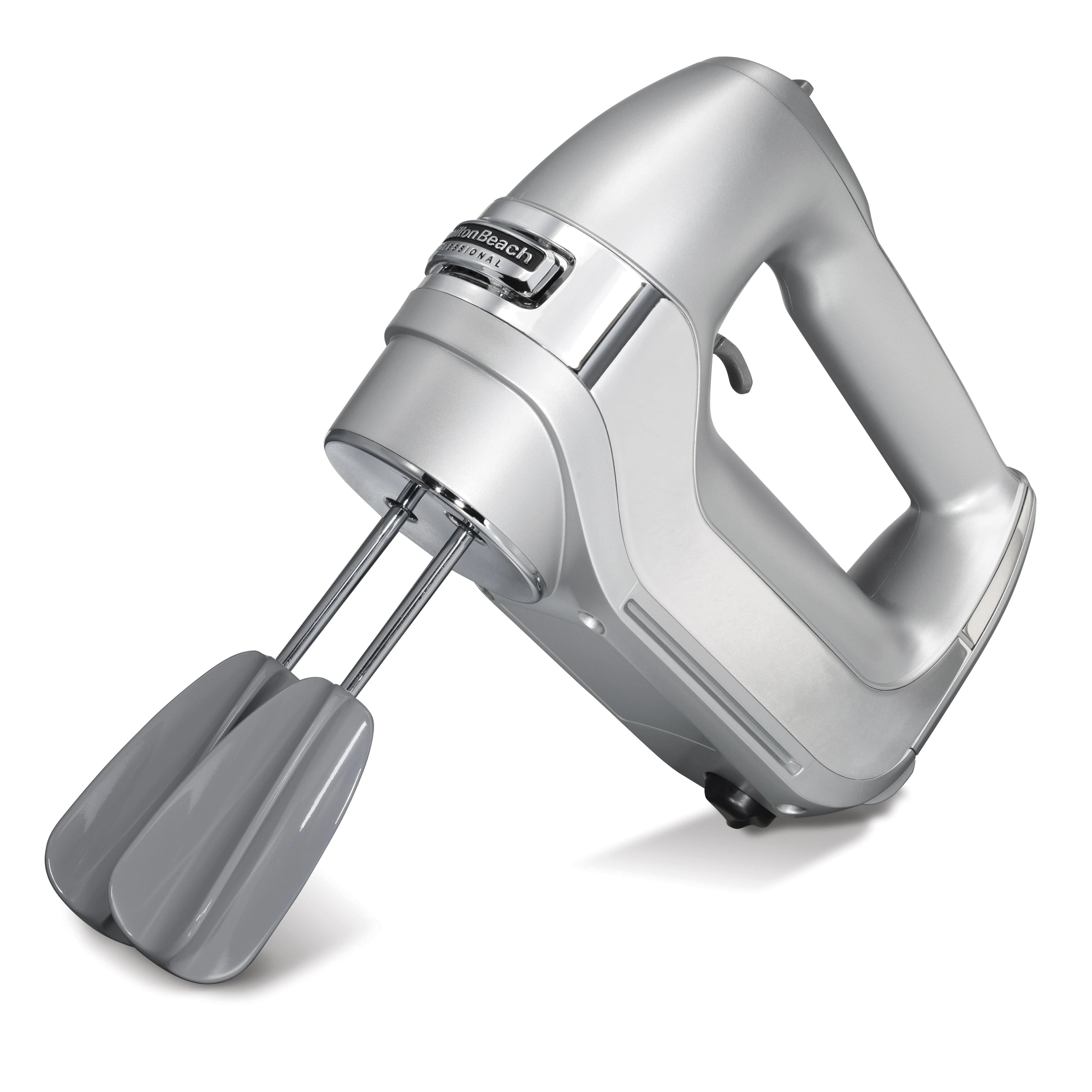 

Professional 5 Speed Hand Mixer, Easy Clean, DC Motor, Silver, 62664