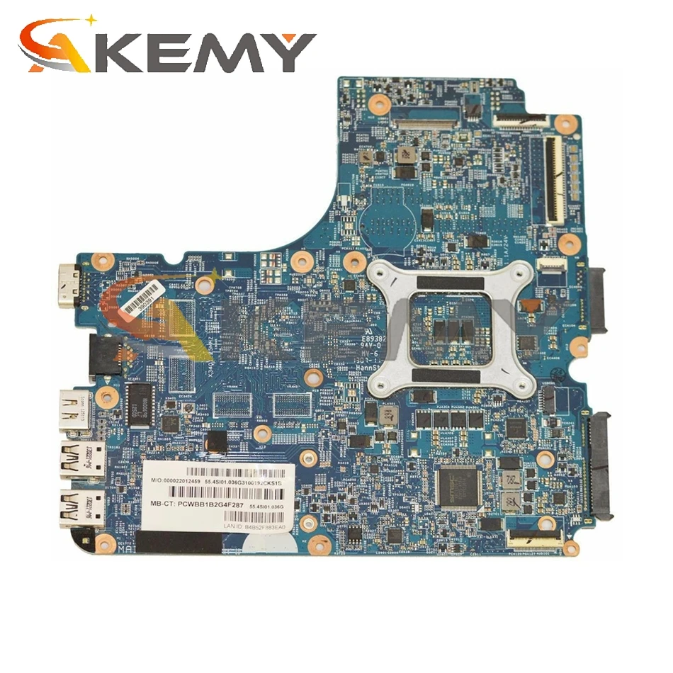 Материнская плата для ноутбука HP ProBook 4440S 4441S 4540S 4740S материнская 11243-1 с ЦП VGPU -