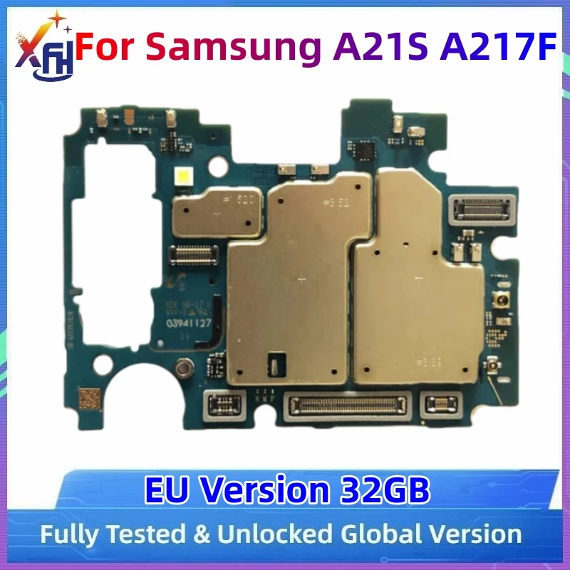 

Европейская версия материнской платы MB для Samsung Galaxy A21S A217F, разблокированная Материнская плата PCB модульная логическая плата с системой Android