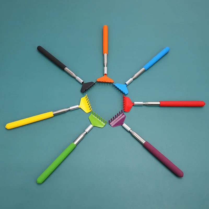 1 шт. телескопическая чесалка для спины из нержавеющей стали