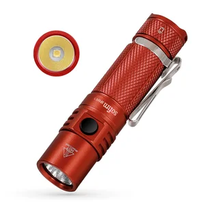Sofirn SP10 V3 светодиодный AA 14500 Flash светильник LH351D 1000lm IPX8 Mini тактический фонарь брелок с индексом цветопередачи