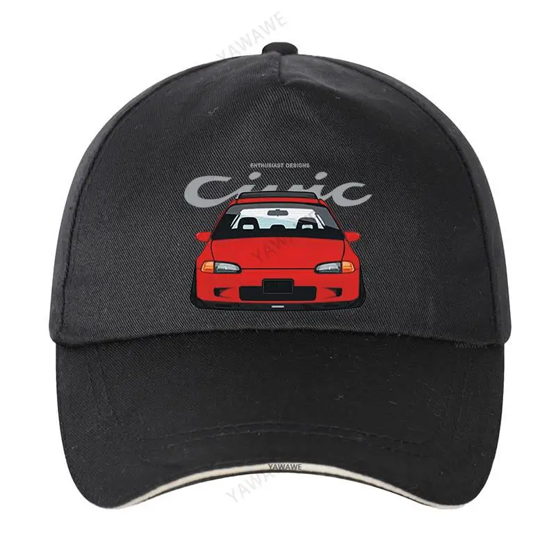 

Мужские уличные Снэпбэк кепки бойфренд Кепка CIVIC EG 1991-1995 питомская хлопковая бейсболка yawawe Прямая поставка
