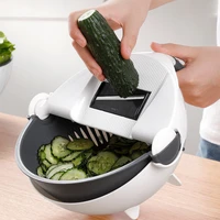 magic rotate vegetable cutter slicer chopper portable grater kitchen tool vegetable cutter grater slicer dropshipping