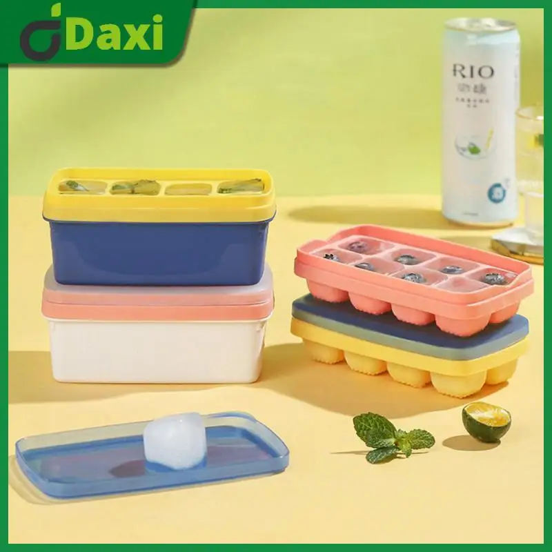 

With Bottom Box Mould Mini Household Ice Lattice Silicone Creative Pastry Mould Soft Glue Ice Cream Mold Ice Box