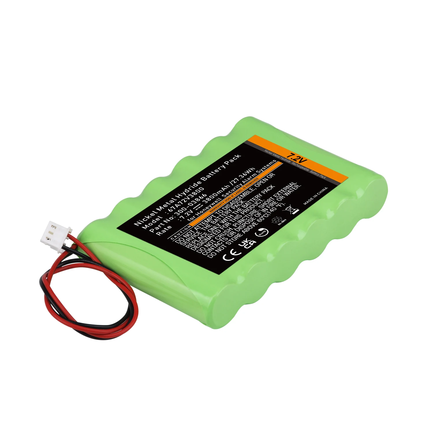 300-03866 Replacement battery,7.2V/3800mAh Compatible with H