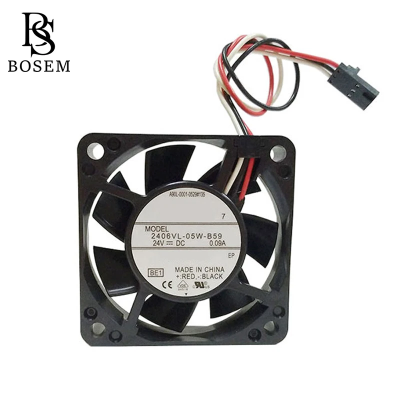 

A90L-0001-0529#135 2406KL-05W-B59 Cooling Fan Ventilateur With Fanuc Connector