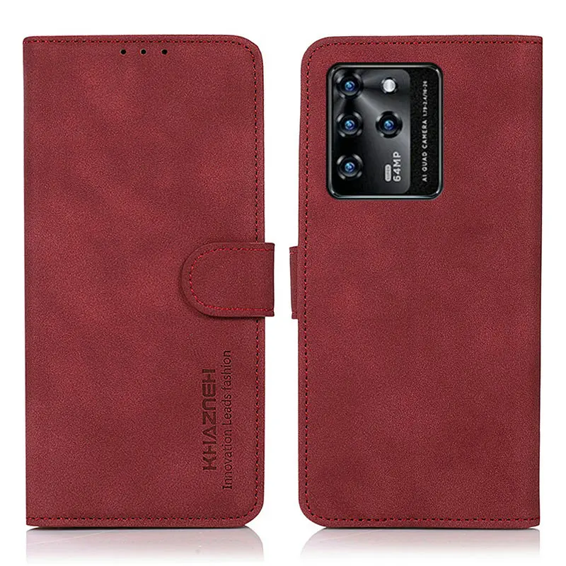 

For ZTE Blade V30 Vita Premium Luxury Case Leather Card Slot Book Punch Holder Funda Blade V30 Case ZTE V 30 V30Vita Flip Cover