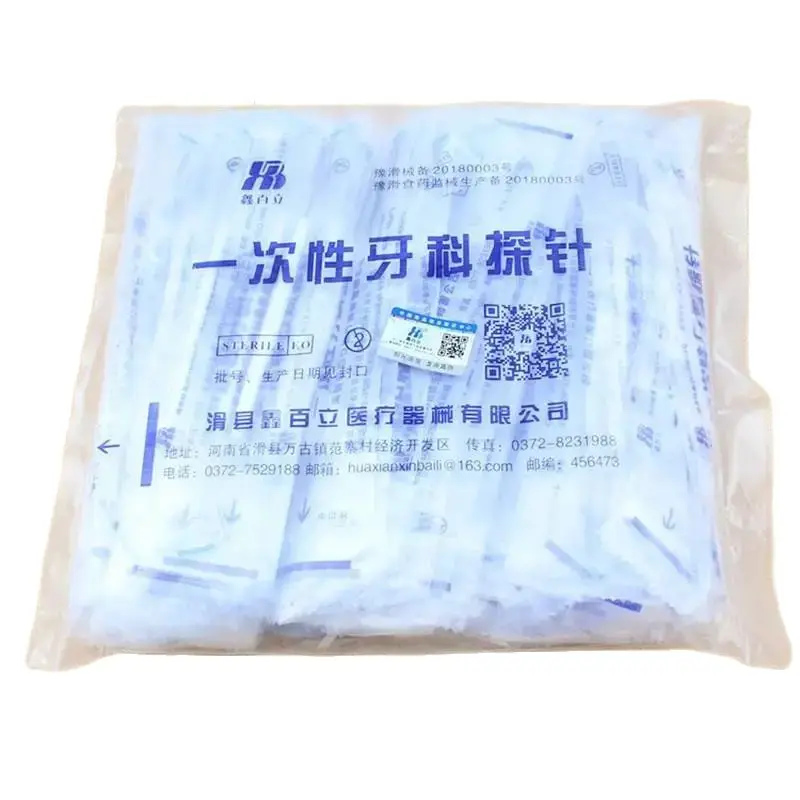 Стоматологический 100-компонентный двусторонний крючок из нержавеющей стали