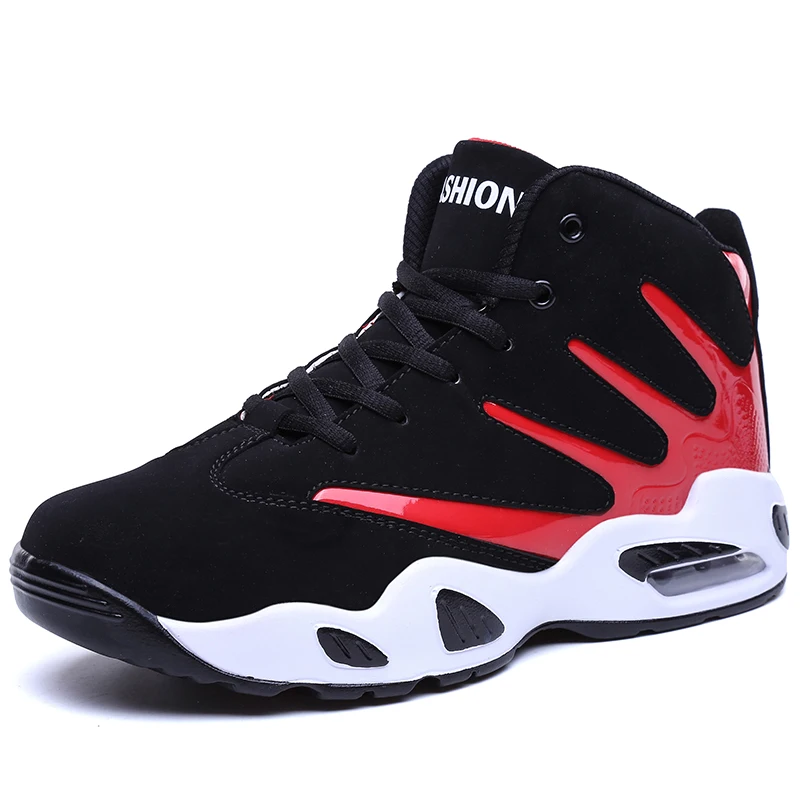 

ZEEOHH Men Spring Autumn Air Cushion Ankle Botas Men Sneakers Basket Femme Shoes Male High Top Flats Women Casual Trainer Shoes