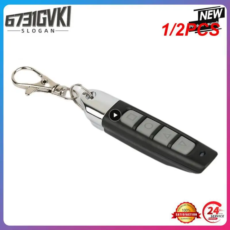 

1/2PCS Universal 433MHZ Remote Control Garage Gate Door Opener Control Duplicator Clone Cloning Code Car Key Fixed Garage Gate