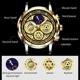 LIGE 2022 New Fashion Men Watch Calendar Stainless Steel Top Brand Luxury Sports Chronograph Quartz Watch Relogio Masculino+Box Other Image