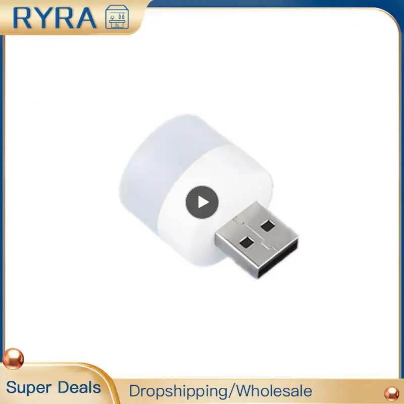

Led Night Light Computer Mobile Power Led Light Charging Usb Mini Usb Plug Lamp Mini Portable Bedroom Night Lamp Eye Protection