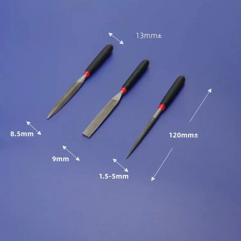 

Мини-стальные напильники, игольчатые плоские полукруглые напильники для ювелирных изделий, металл, камень, стекло, полировка, резьба по дереву, набор ручных инструментов для деревообработки