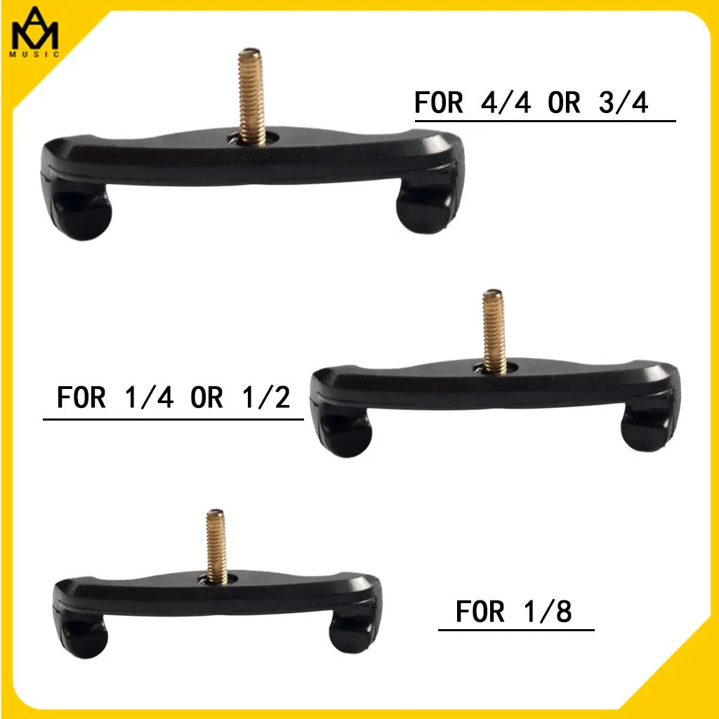 

2PCS Violin Shoulder Rest Claws Black/ White Replacement For 1/8 1/4 1/2 3/4 4/4 Violin Shoulder Rest