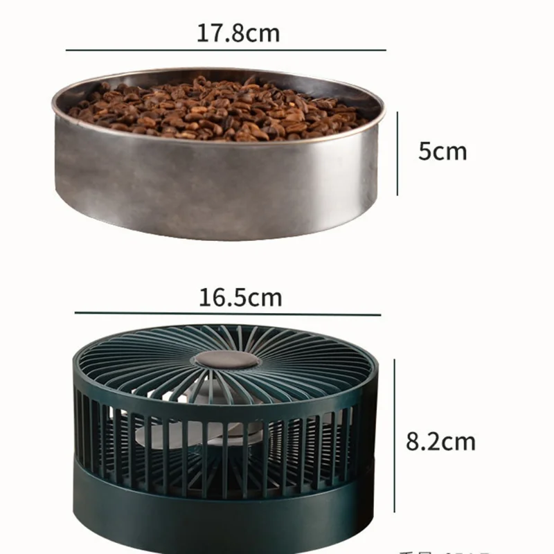 

Поднос для охлаждения кофейных зерен, кулер для выпечки, охлаждающий вентилятор, радиатор из нержавеющей стали, радиатор для домашней выпеч...