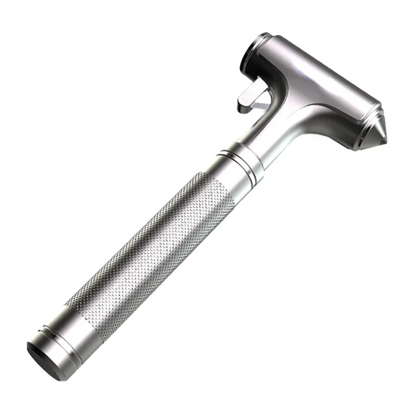 

Multi Functional All Metal Safety Hammer for Vehicles Stainless Steel Automobile Emergency Rescue Hammer Broken Window Tool