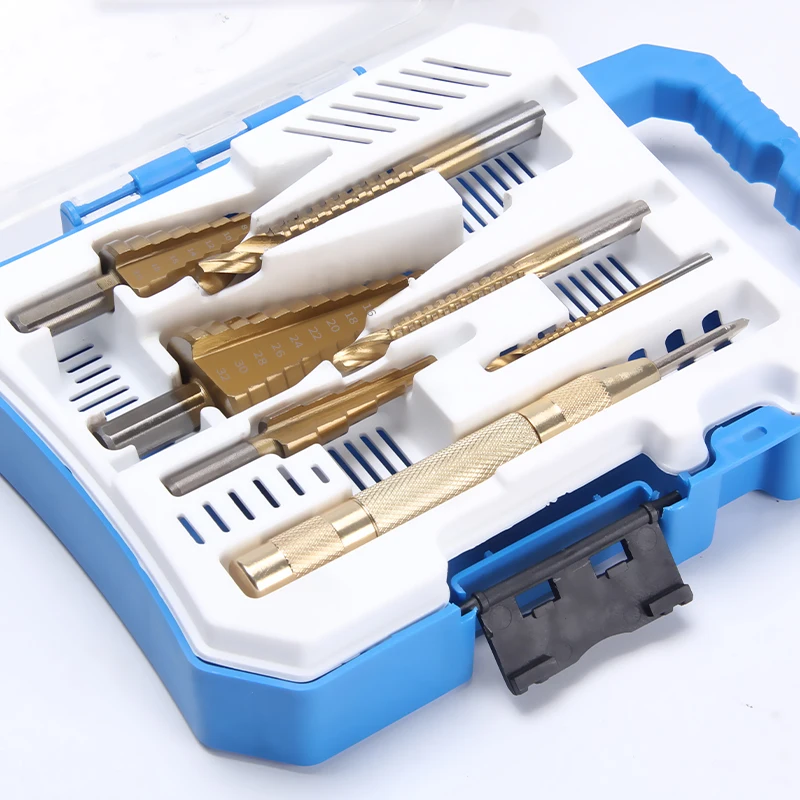 Купить Набор Ступенчатых Сверл По Металлу