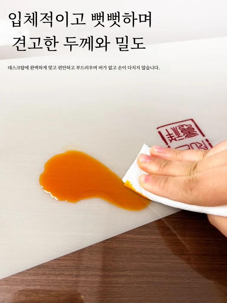 Tablecloth Disposable Oil-Proof Waterproof PVC Soft Glass Anti-Scald Table Mat Coffee Desktop Protective Pad Light Luxu...
