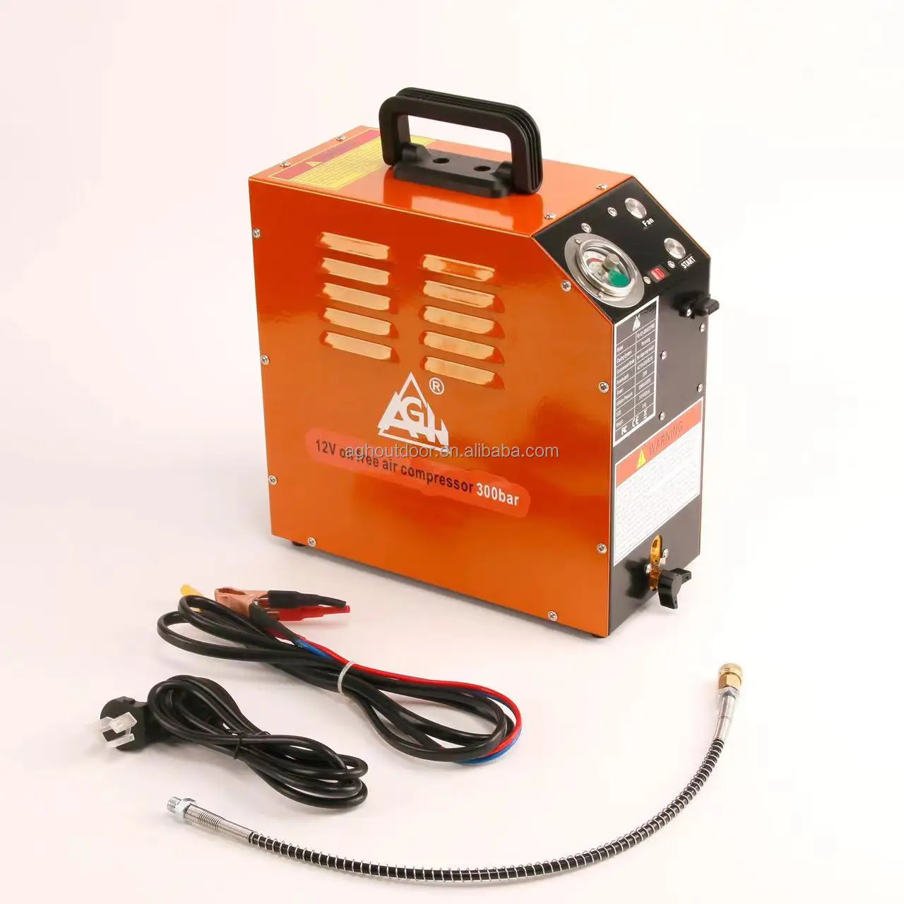 4500psi 300bar 30mpa Electric Portable Oil Free Built-in Transformer Diving Hunting Pump