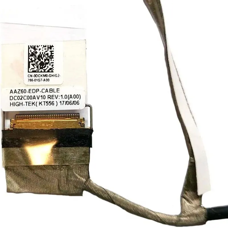 Фото Замена кабеля гибкого видеоэкрана LVDS LCD со светодиодной подсветкой для Dell Latitude E7470, арт.: DCKM0 0DCKM0 DC02C00AV10 30pin №3