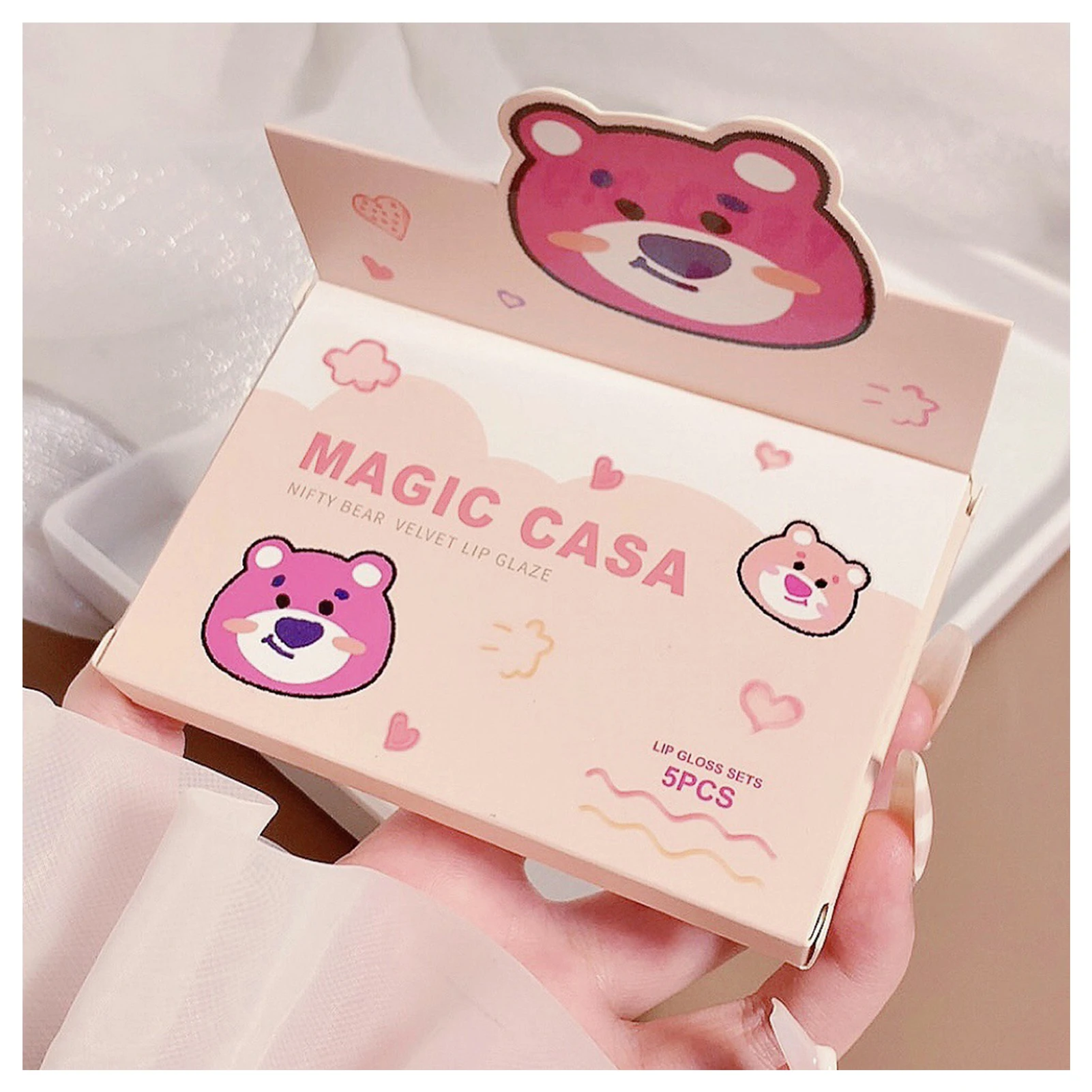 

5 шт., увлажняющие матовые глазури для губ